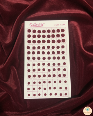 Swastik Velvet Bindi Book (960 Bindis) - Bindi Book