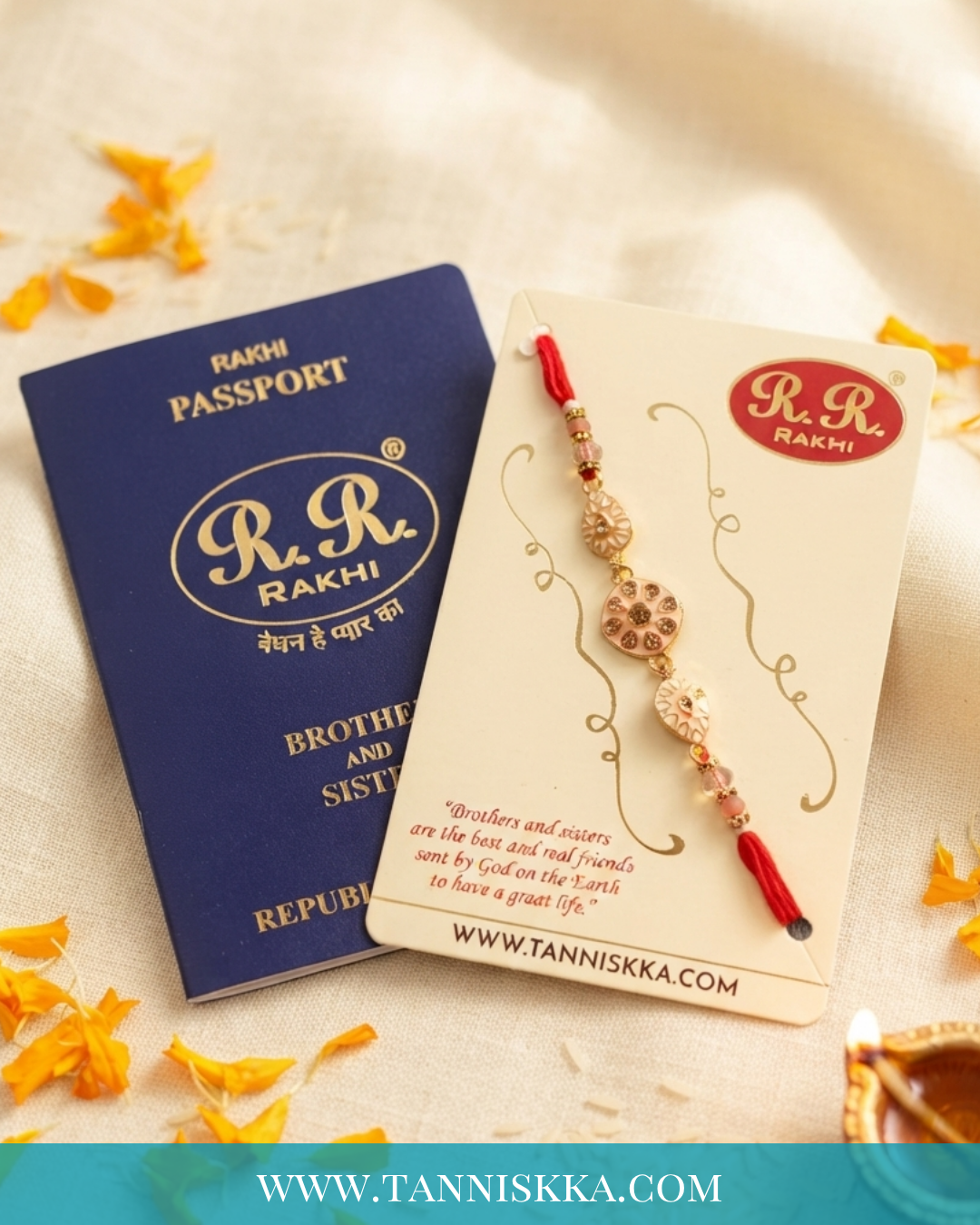 Passport Rakhi Thread (x1 Thread)