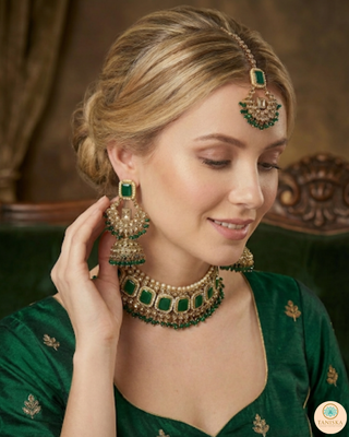 The Rivaaz Traditional Ensemble Necklace Set