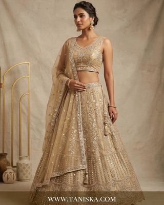 Gilded Starlight Embroidered Lehenga