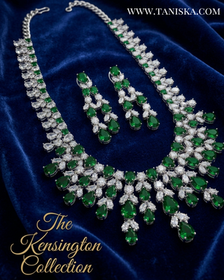 The Windsor Emerald & Zirconia Haar