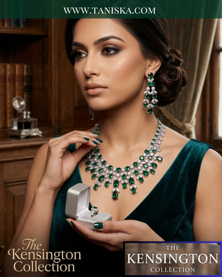 The Kensington Emerald & Zirconia Statement Set