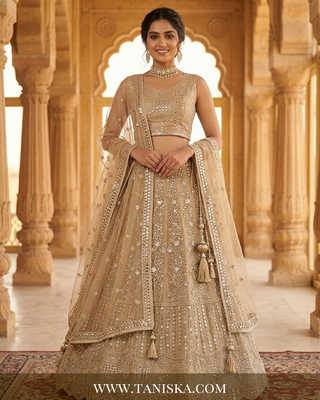 Gilded Starlight Embroidered Lehenga
