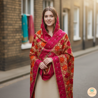 The Bridal Shagun Phulkari Dupatta
