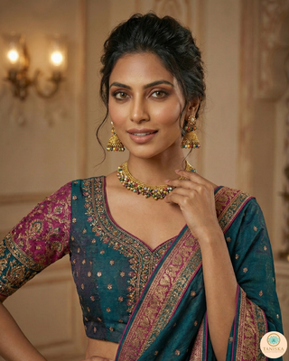 RANG-DE Pearl Necklace Set (Necklace, Earrings) - Multi