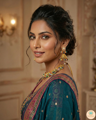 RANG-DE Pearl Necklace Set (Necklace, Earrings) - Multi