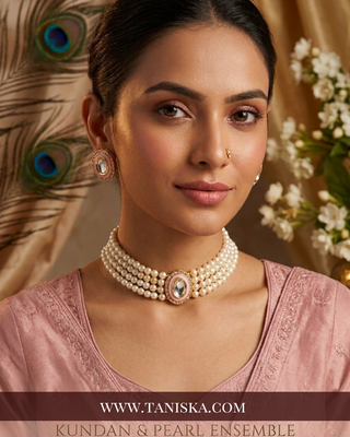 The Noor Mahal Kundan Choker Set