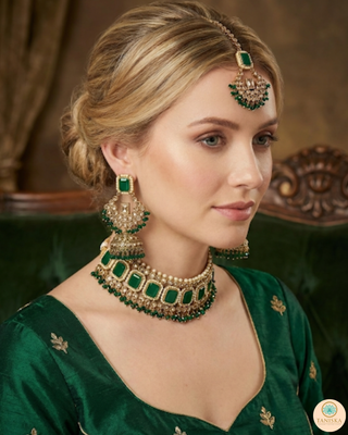 The Rivaaz Traditional Ensemble Necklace Set