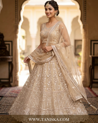 Gilded Starlight Embroidered Lehenga