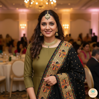 The Maharani Phulkari Dupatta