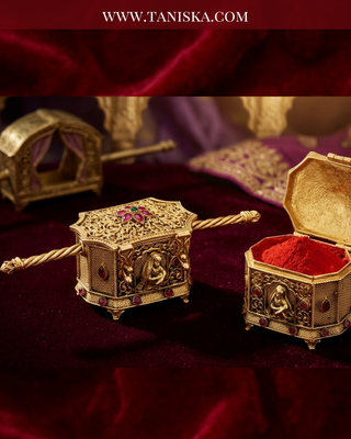 The Rajwada Palki Sindoor Dholi Box