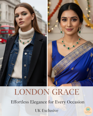 The Emerald Geo-Luxe Necklace Set