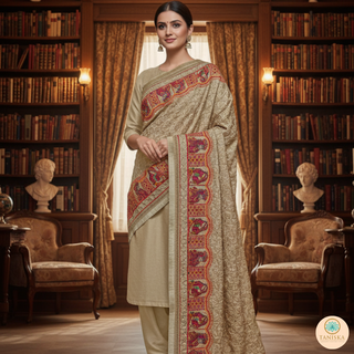 The Sunheri Phulkari Dupatta