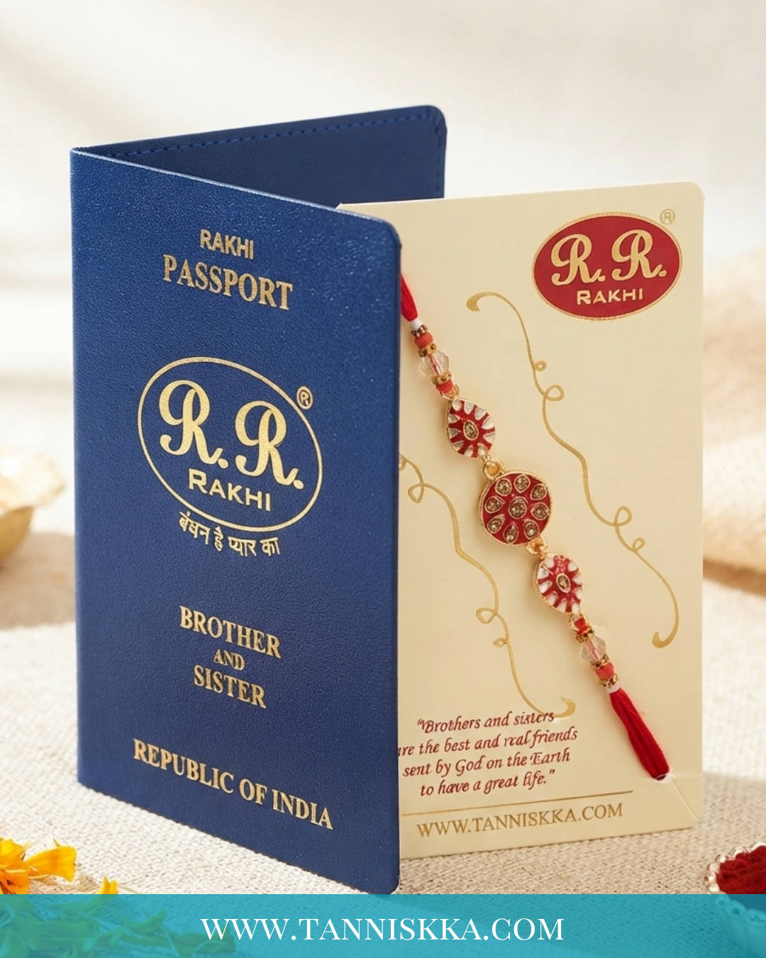 Passport Rakhi - Rakhi Thread (x1 Thread)