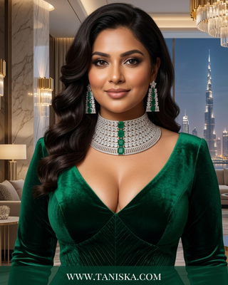 The Imperial Emerald & Diamond Collar Set