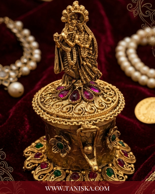The Radha Krishna Eternal Love Sindoor Box