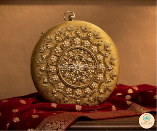 The Golden Aura Clutch Bag