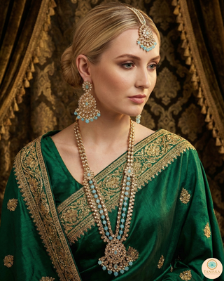 The Majestic Nilaya Turquoise Heritage Necklace Set
