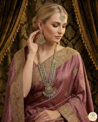 The Majestic Nilaya Turquoise Heritage Necklace Set