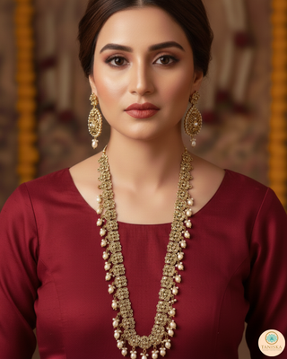 ANAYA Golden Long Haar Set