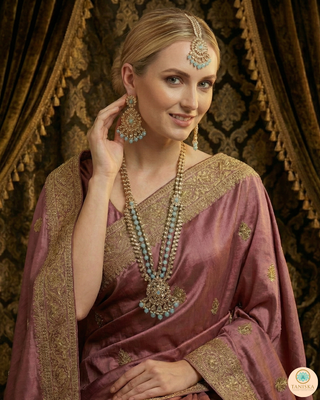 The Majestic Nilaya Turquoise Heritage Necklace Set