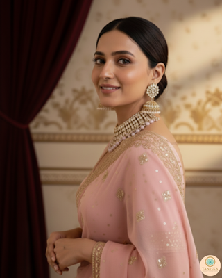 Gulabi Riwaaz Necklace Set