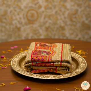 The Sunheri Phulkari Dupatta