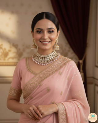 Gulabi Riwaaz Necklace Set