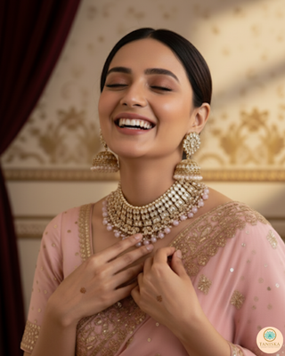 Gulabi Riwaaz Necklace Set