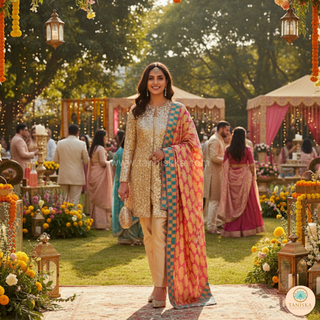 The Diamond Phulkari Dupatta