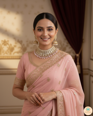 Gulabi Riwaaz Necklace Set