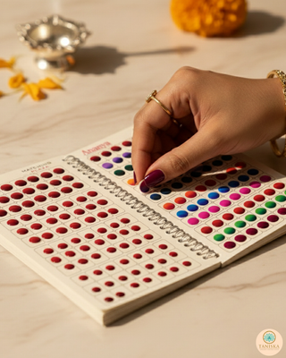 Ananya OMBRE / Two-Tone Bindi Book (960 bindis) - Bindi Book
