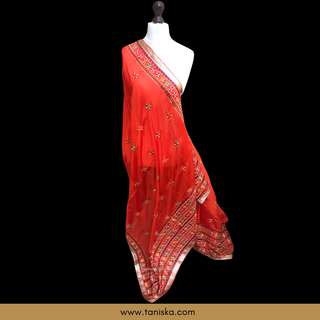 The Pakeezah Bagh Phulkari Dupatta - Phulkari Dupatta