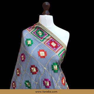 The Urban Canvas Phulkari Dupatta - Phulkari Dupatta