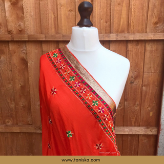 The Pakeezah Bagh Phulkari Dupatta - Phulkari Dupatta