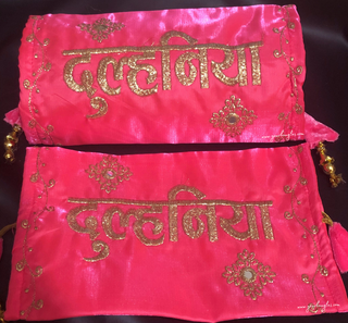 Personalised Dulhaniya Choora Covers – Elegant Wedding Hand Accessories for Brides