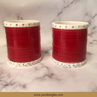 KATRINA KAIF Red Bridal Choora / Bangles Set - Design 2