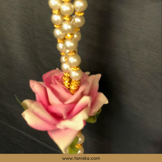 Pink Bride-Groom Mala