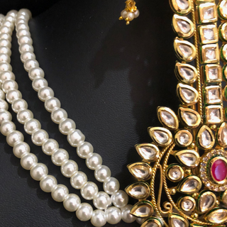 The Emperor’s Emerald | Ornate Kundan Kalgi - Mens Bridal Kalgi