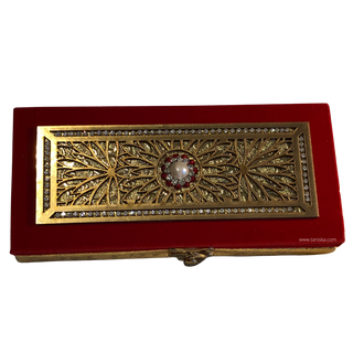 Encrusted Shagun Money Box - Single Box - Money Envelopes for Gifting