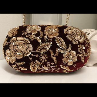 The Regal Rose Bloom Clutch Bag - Clutch Bag