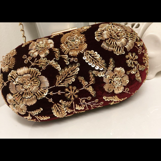 The Regal Rose Bloom Clutch Bag - Clutch Bag