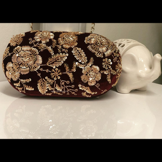 The Regal Rose Bloom Clutch Bag - Clutch Bag