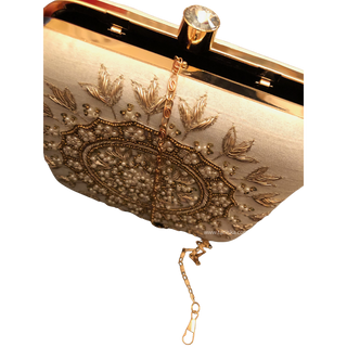 The Ivory Square Mandala Clutch Bag - Clutch Bag