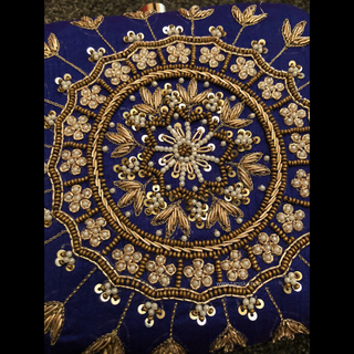 The Sapphire Mandala Clutch Bag - Clutch Bag