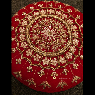 The Ruby Mandala Clutch Bag - Clutch Bag