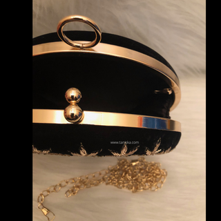The Midnight Mandala Clutch Bag - Clutch Bag