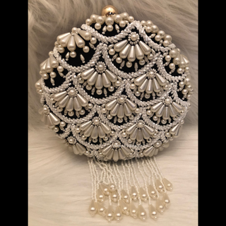 The Black Pearl Cascade Clutch Bag - Clutch Bag
