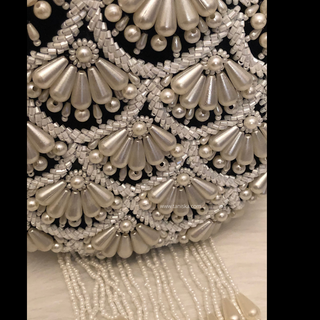 The Black Pearl Cascade Clutch Bag - Clutch Bag