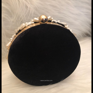 The Black Pearl Cascade Clutch Bag - Clutch Bag